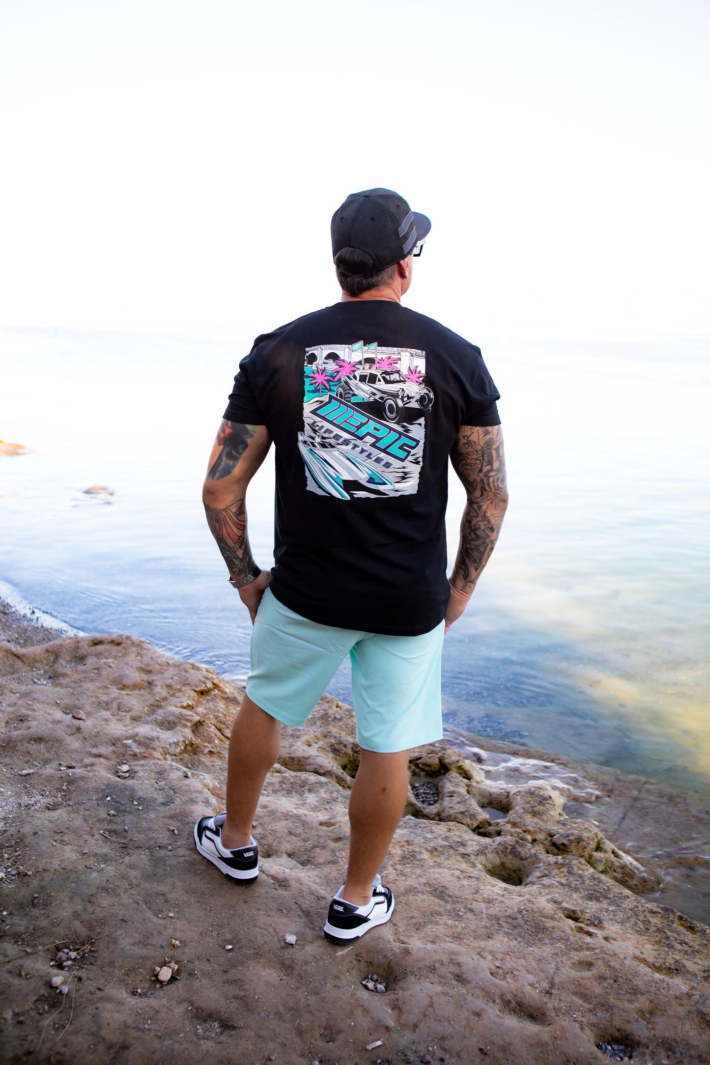 Epic lifestyle UNISEX T-SHIRT BLACK