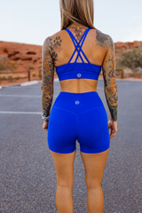 EPIC FIT WOMENS SHORTS ROYAL BLUE
