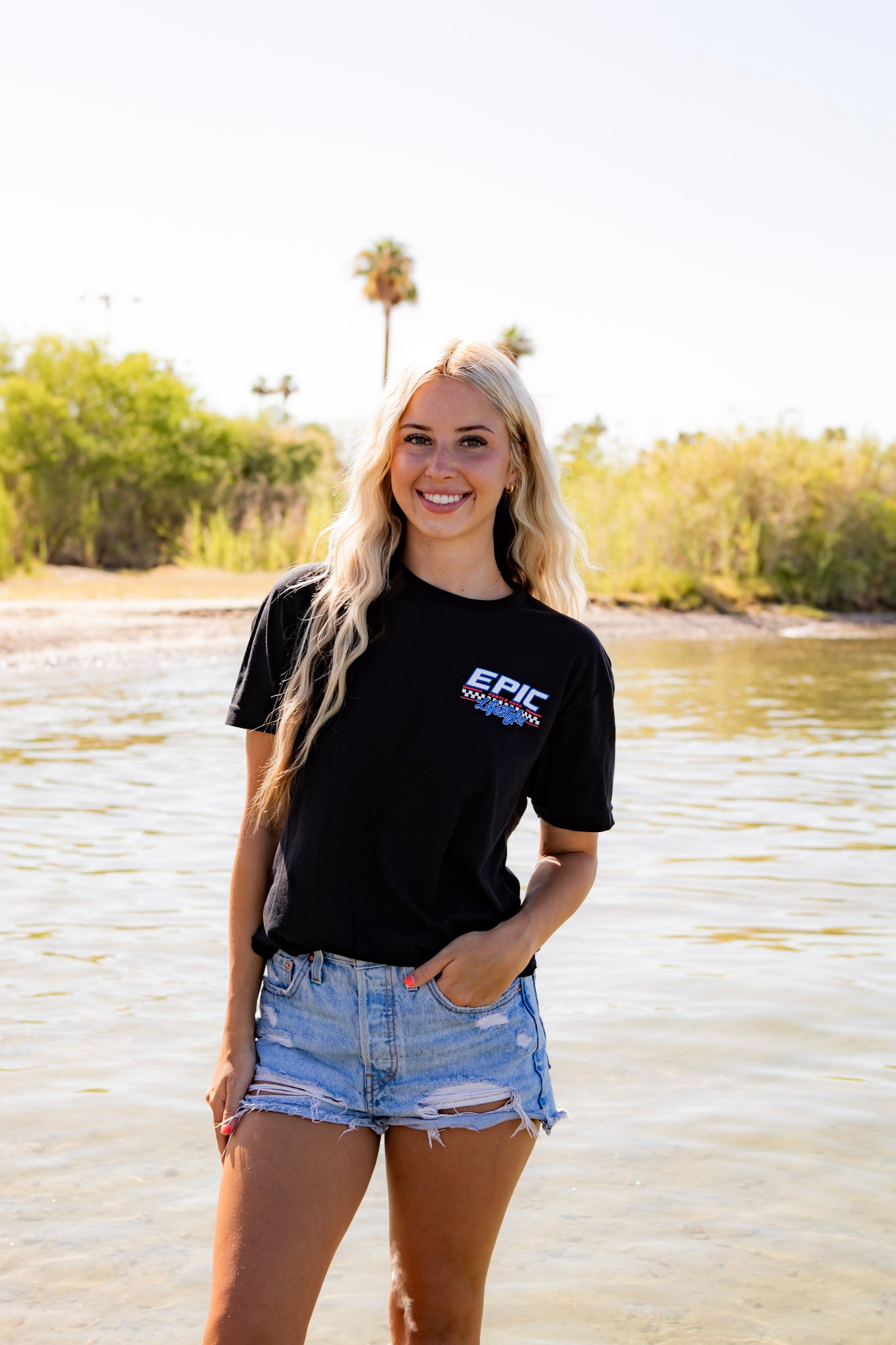 Epic lifestyle RED WHITE & BLUE UNISEX T-SHIRT