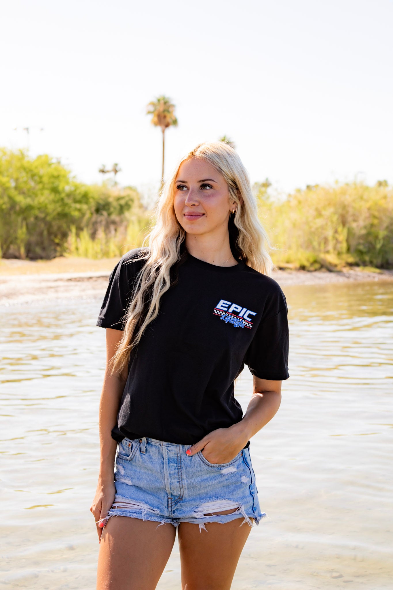 Epic lifestyle RED WHITE & BLUE UNISEX T-SHIRT