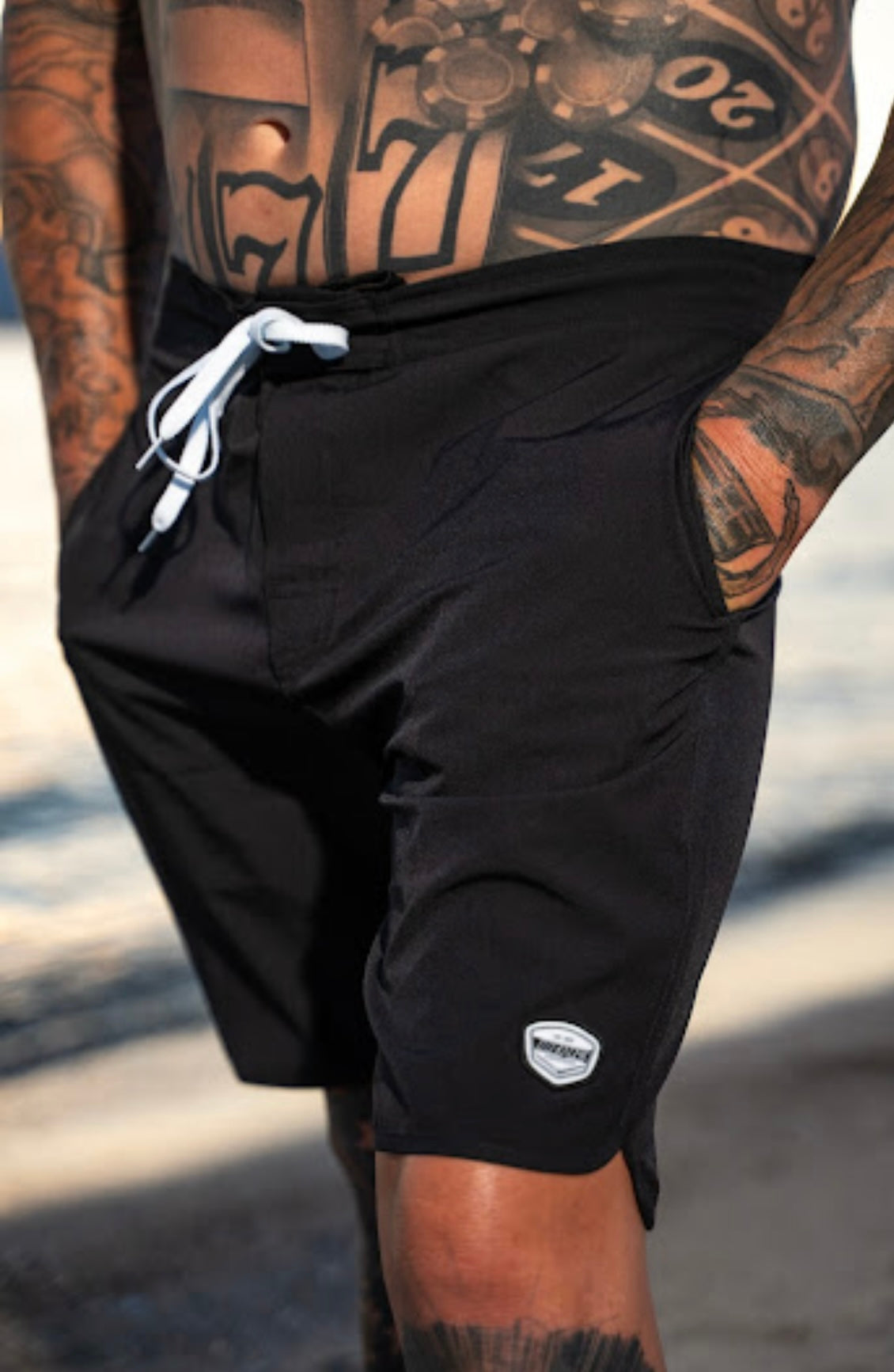 EPIC BOARD SHORTS BLACK
