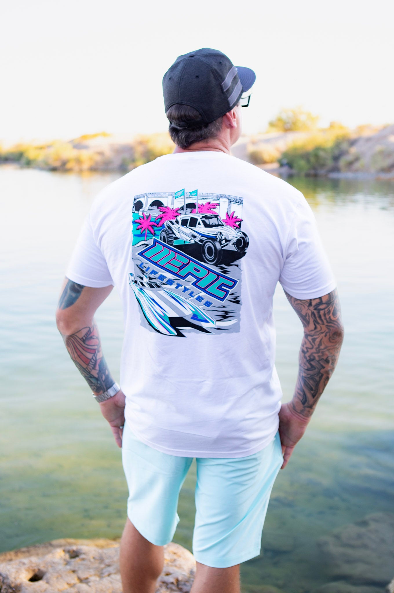 Epic lifestyle UNISEX T-SHIRT WHITE