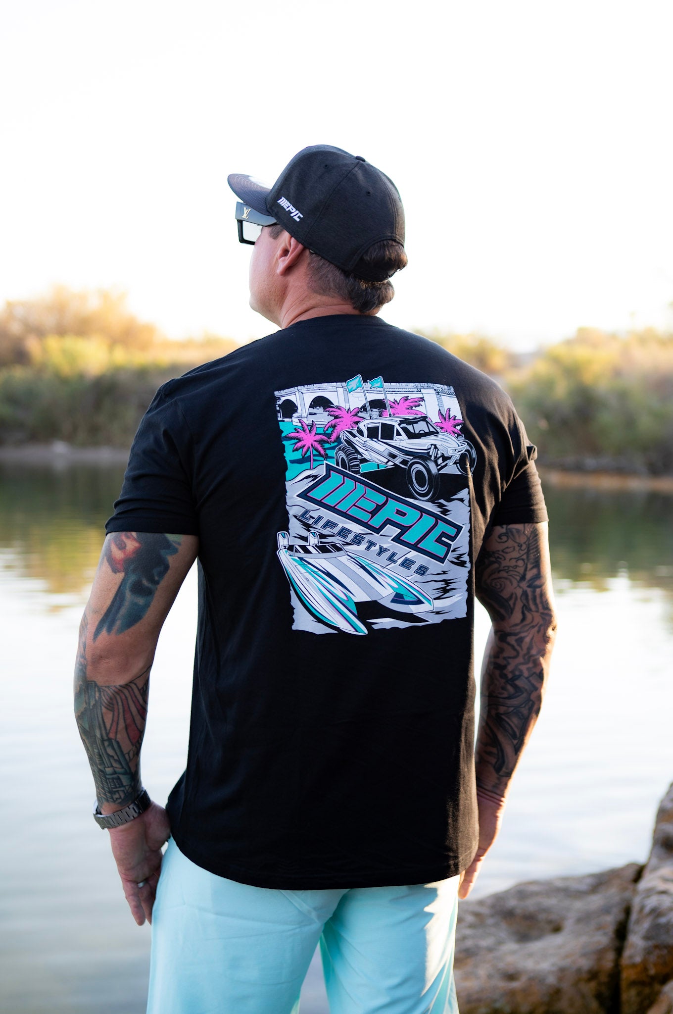 Epic lifestyle UNISEX T-SHIRT BLACK