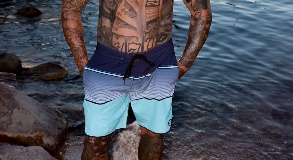 EPIC BOARD SHORTS TEAL