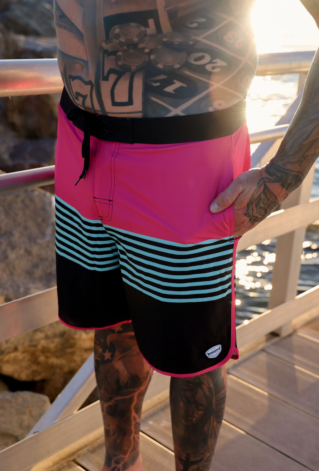 EPIC BOARD SHORTS PINK