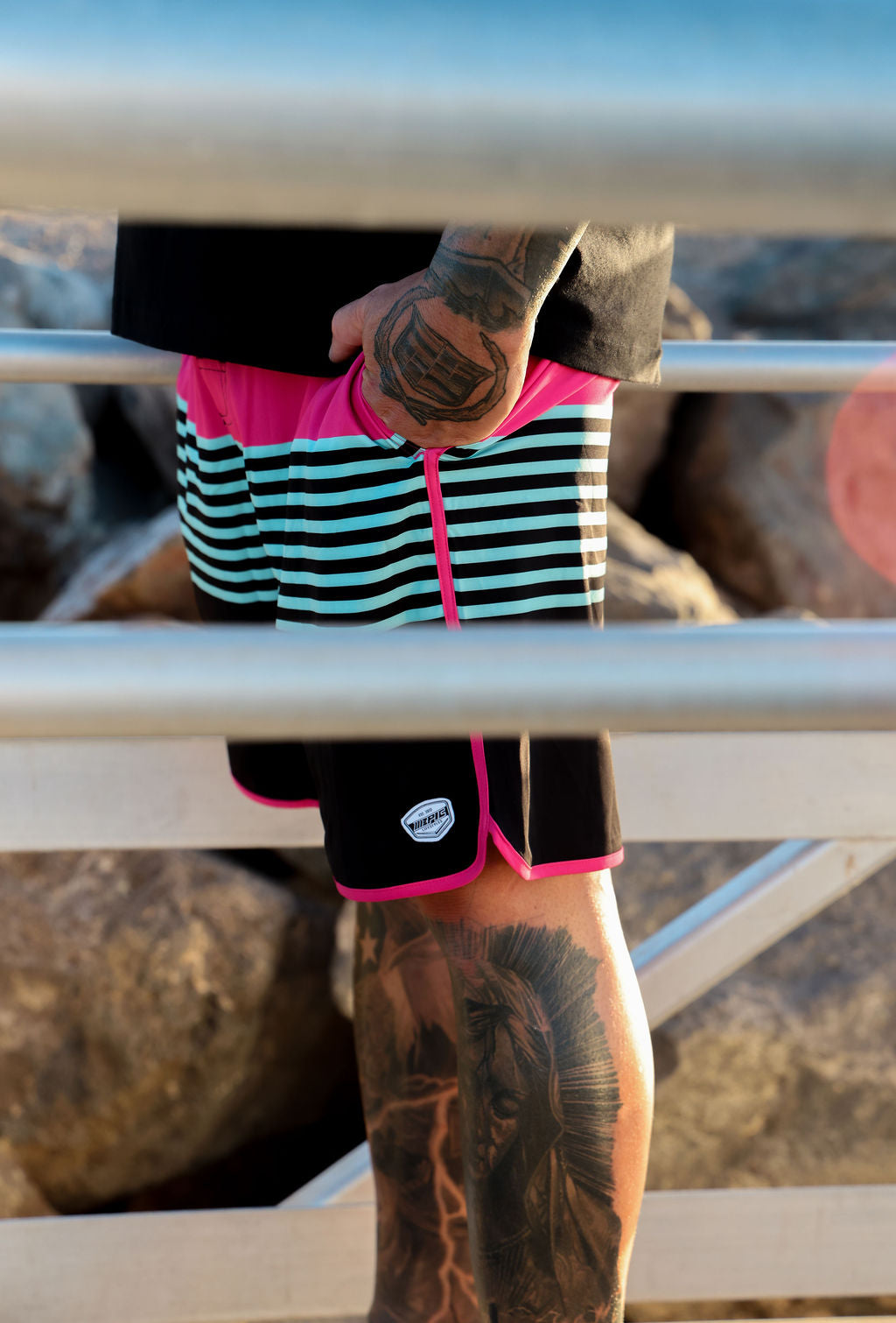 EPIC BOARD SHORTS PINK