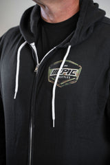 Epic lifestyle Black Lightweight zip up hoodies camo