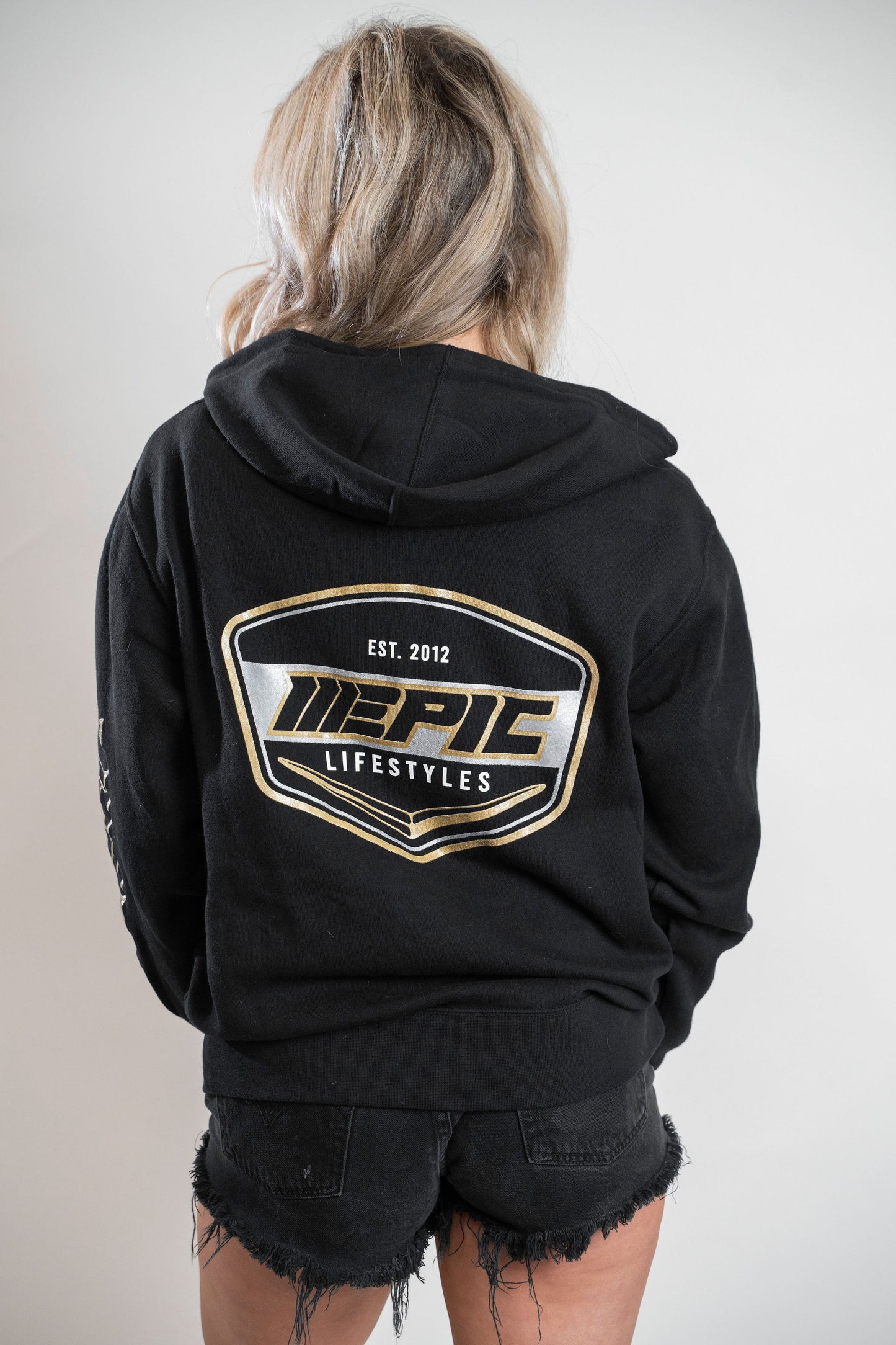 Epic lifestyle Gold Mid- Weight Zip-up Hoodie