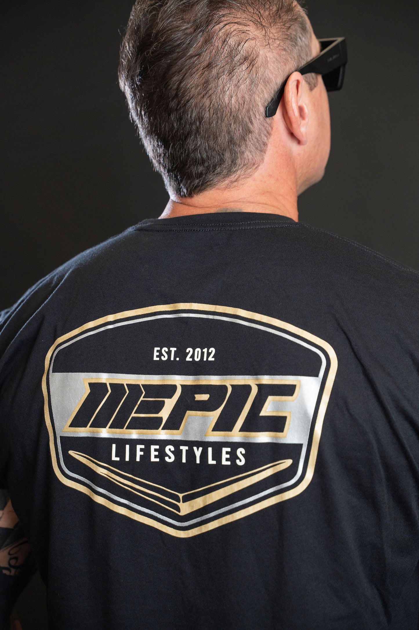 Epic lifestyle Gold Unisex T-shirt Black