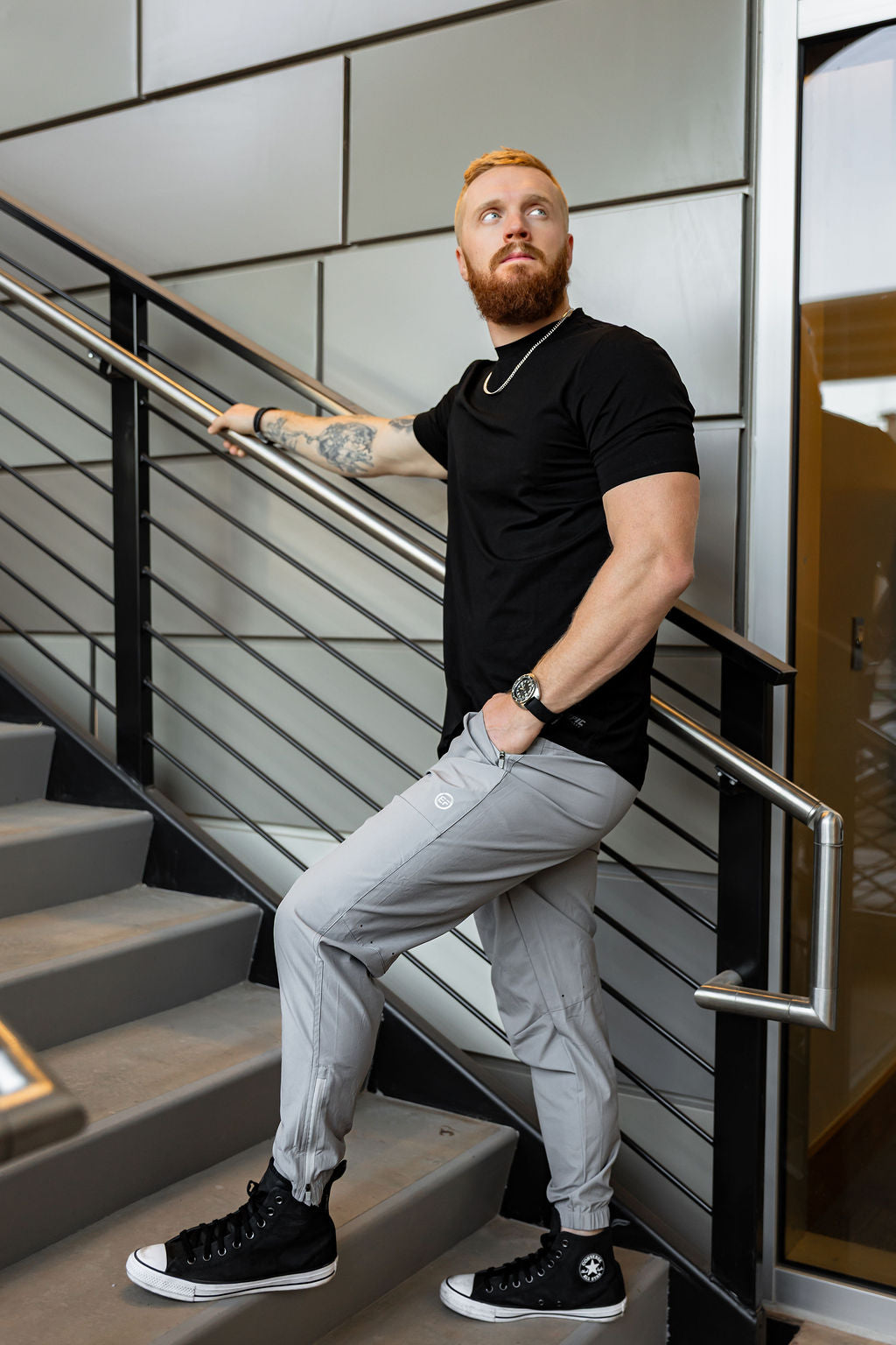 EPIC FIT MENS JOGGERS SILVER BULLET