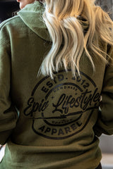 Epic lifestyle Olive Green New Pullover Hoodies