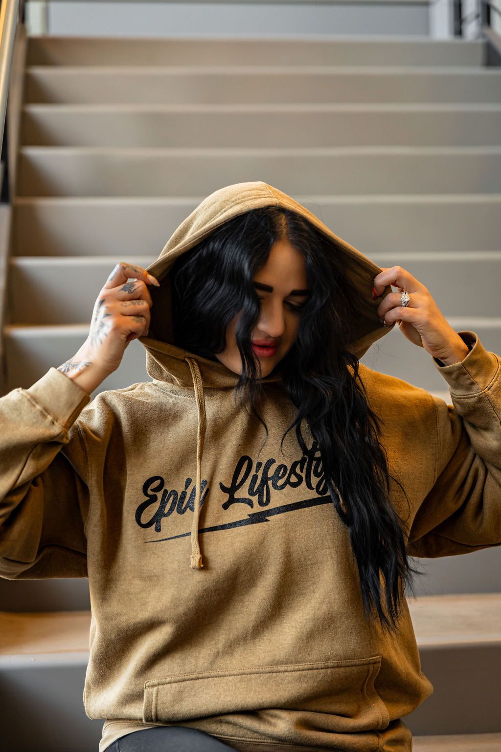Epic lifestyle Coyote Brown New Pullover Hoodie