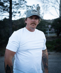 Epic Lifestyles Men's New Hat Rubber Patch Grey Hat