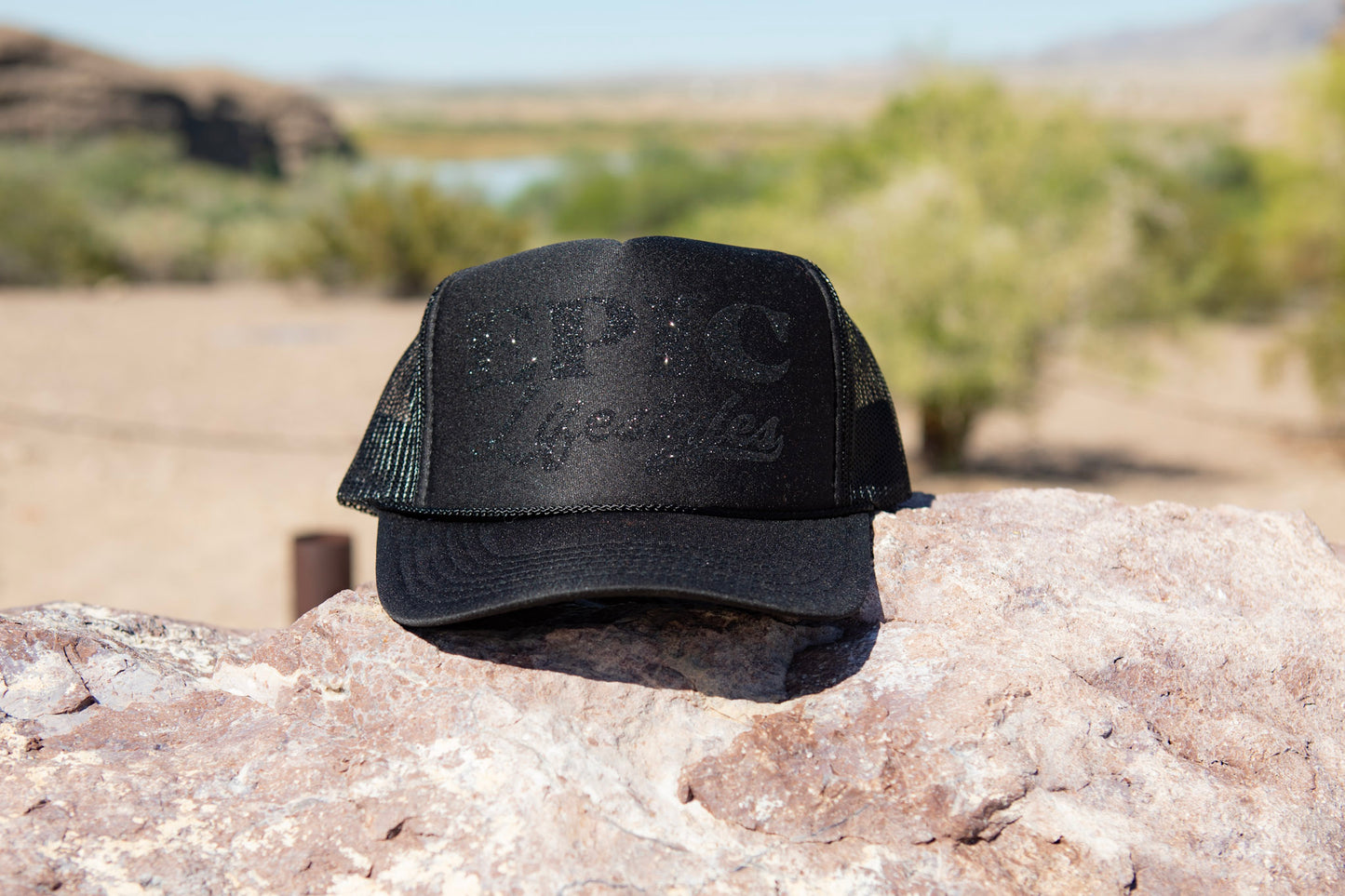 Epic Lifestyles NEW TRUCKER HATS BLACK