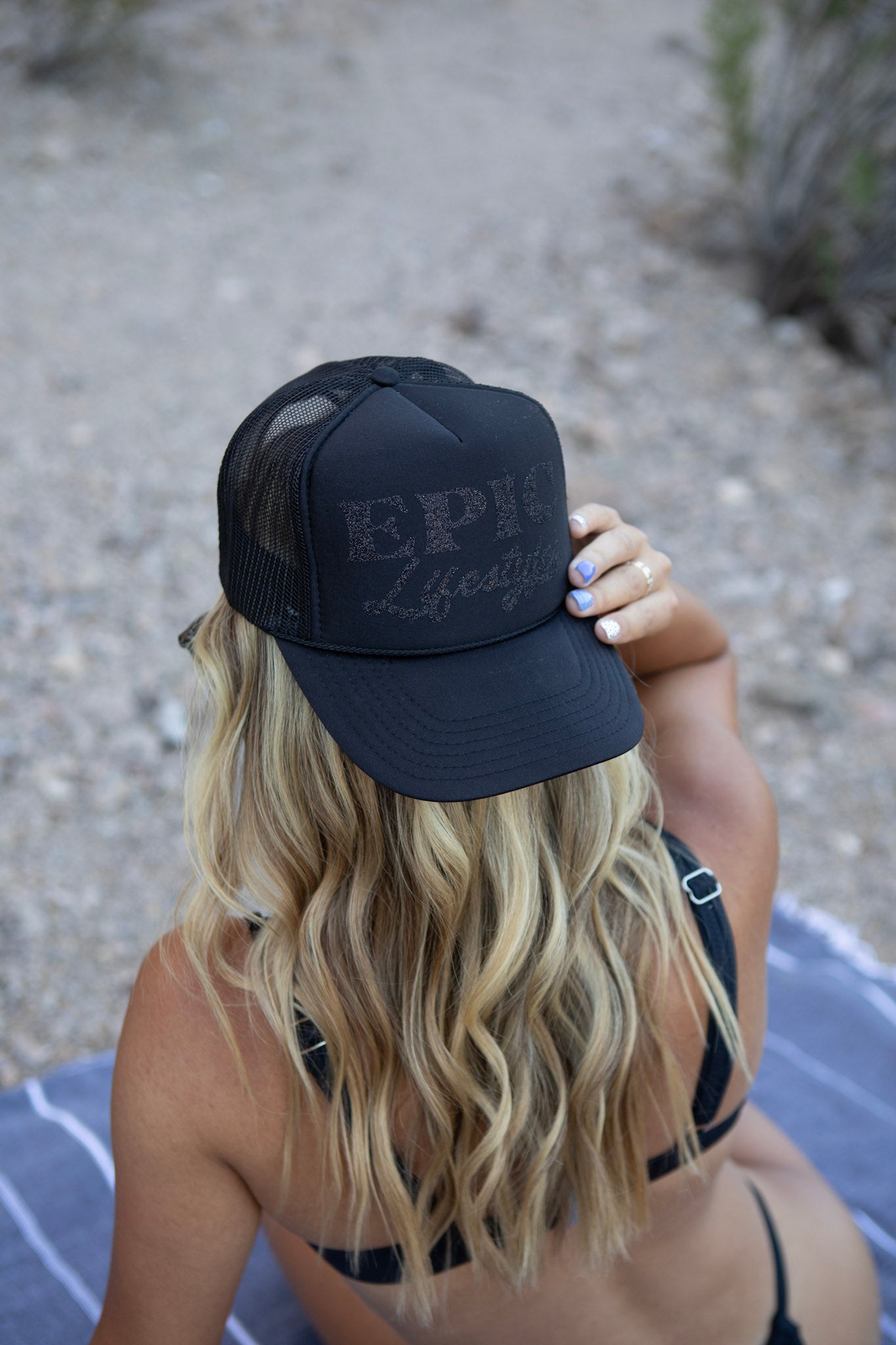 Epic Lifestyles NEW TRUCKER HATS BLACK