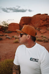 Epic Performance Men's New Hat Epic Caramel Brown