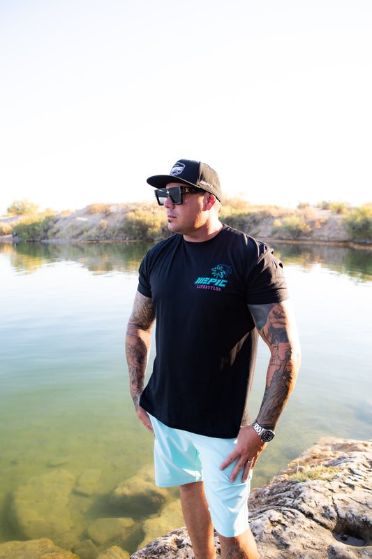 Epic lifestyle UNISEX T-SHIRT BLACK