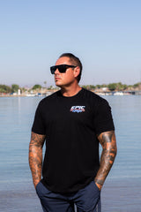 Epic Lifestyle Unisex T-shirt Red White Blue Checkered