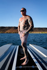 Men’s Leopard Print Board Shorts