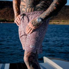 Men’s Leopard Print Board Shorts