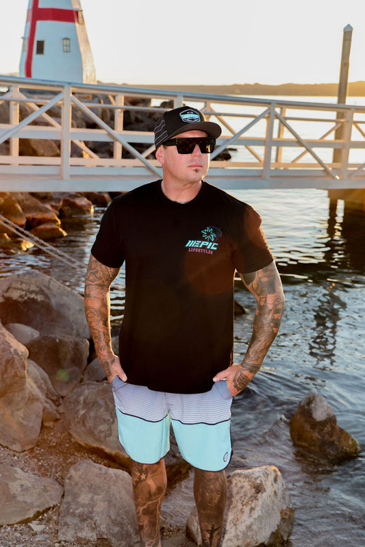 EPIC BOARD SHORTS TEAL