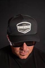 Epic Lifestyles Men's New Black Golf Hat Rubber patch