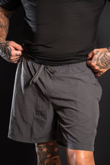 EPIC FIT MENS GYM SHORTS GREY