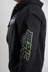Epic lifestyle Black Midweight zip up hoodies Camo