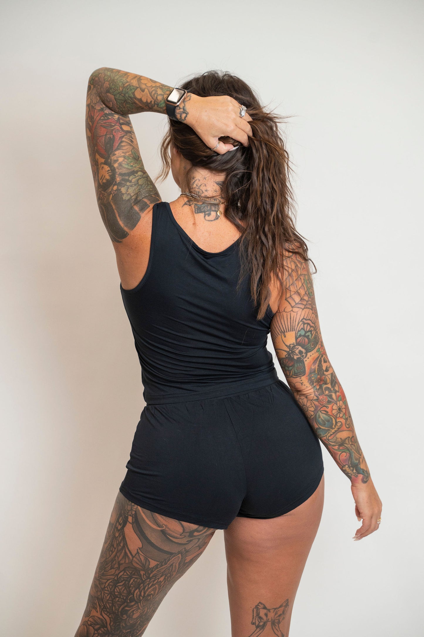 EPIC FIT BLACK WOMENS LOUNGE SETS