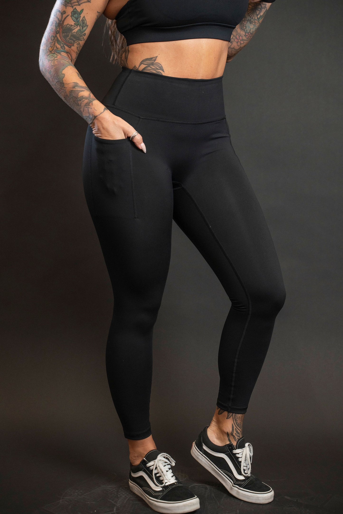EPIC FIT WOMENS LEGGINGS BLACK