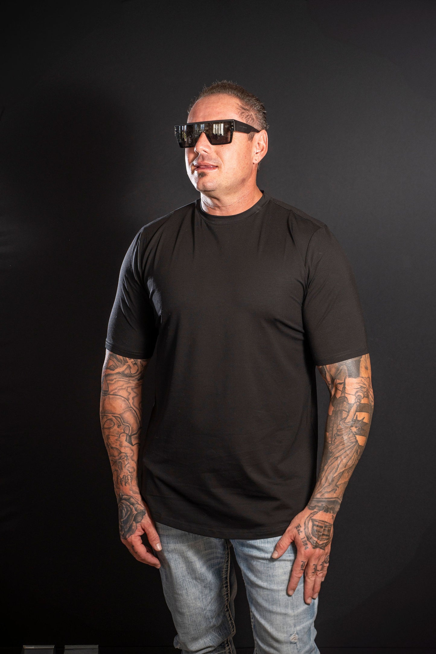 EPIC FIT MENS T-SHIRTS BLACK