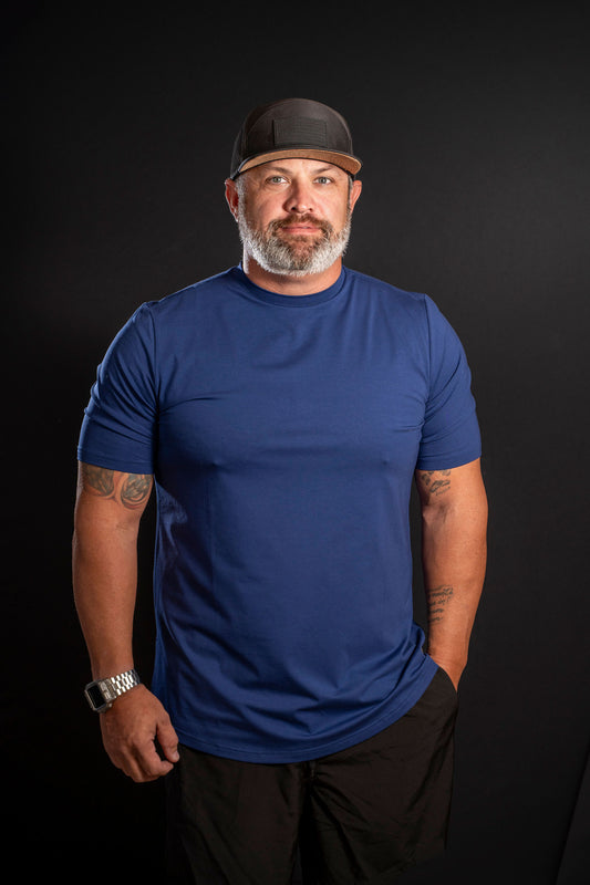 EPIC FIT MENS T-SHIRTS BLUE