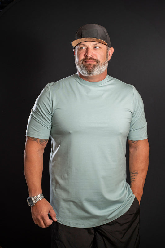 EPIC FIT MENS T-SHIRTS TEAL GREEN