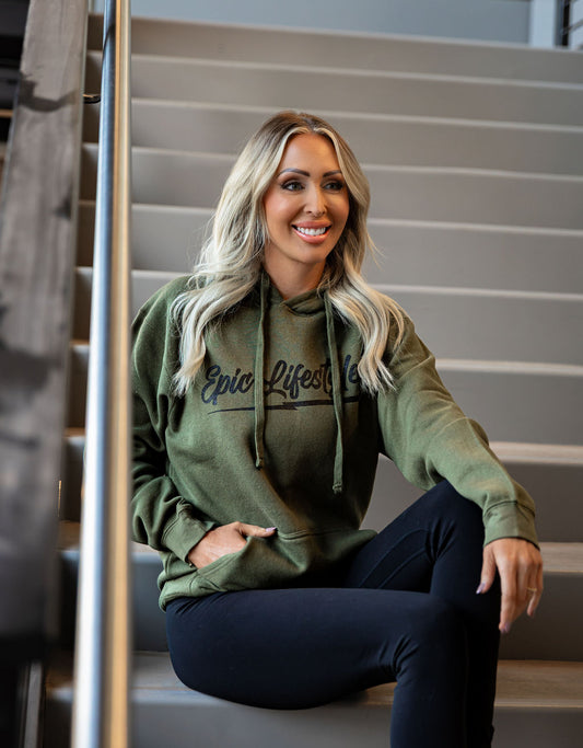 Epic lifestyle Olive Green New Pullover Hoodies