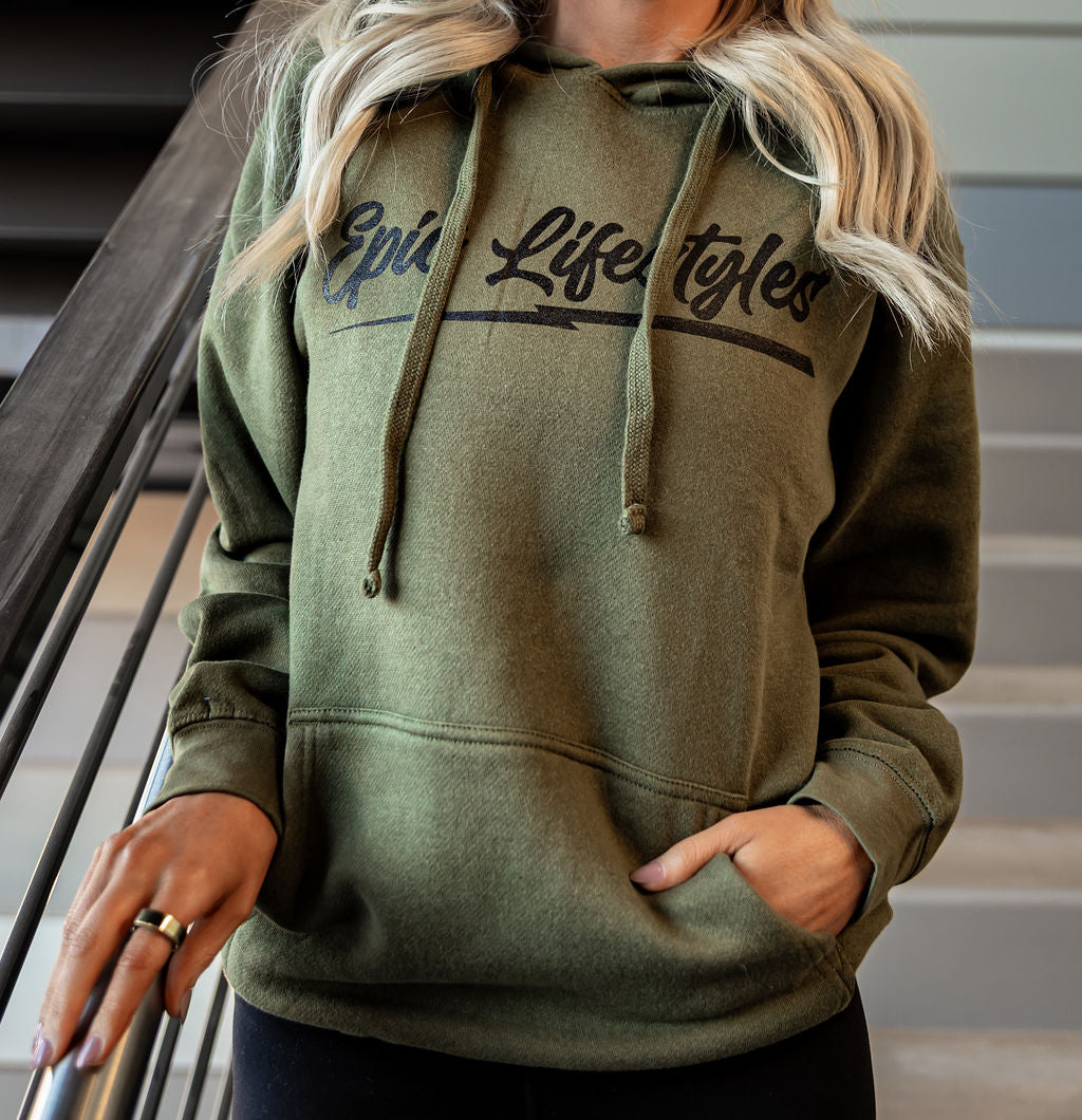 Epic lifestyle Olive Green New Pullover Hoodies