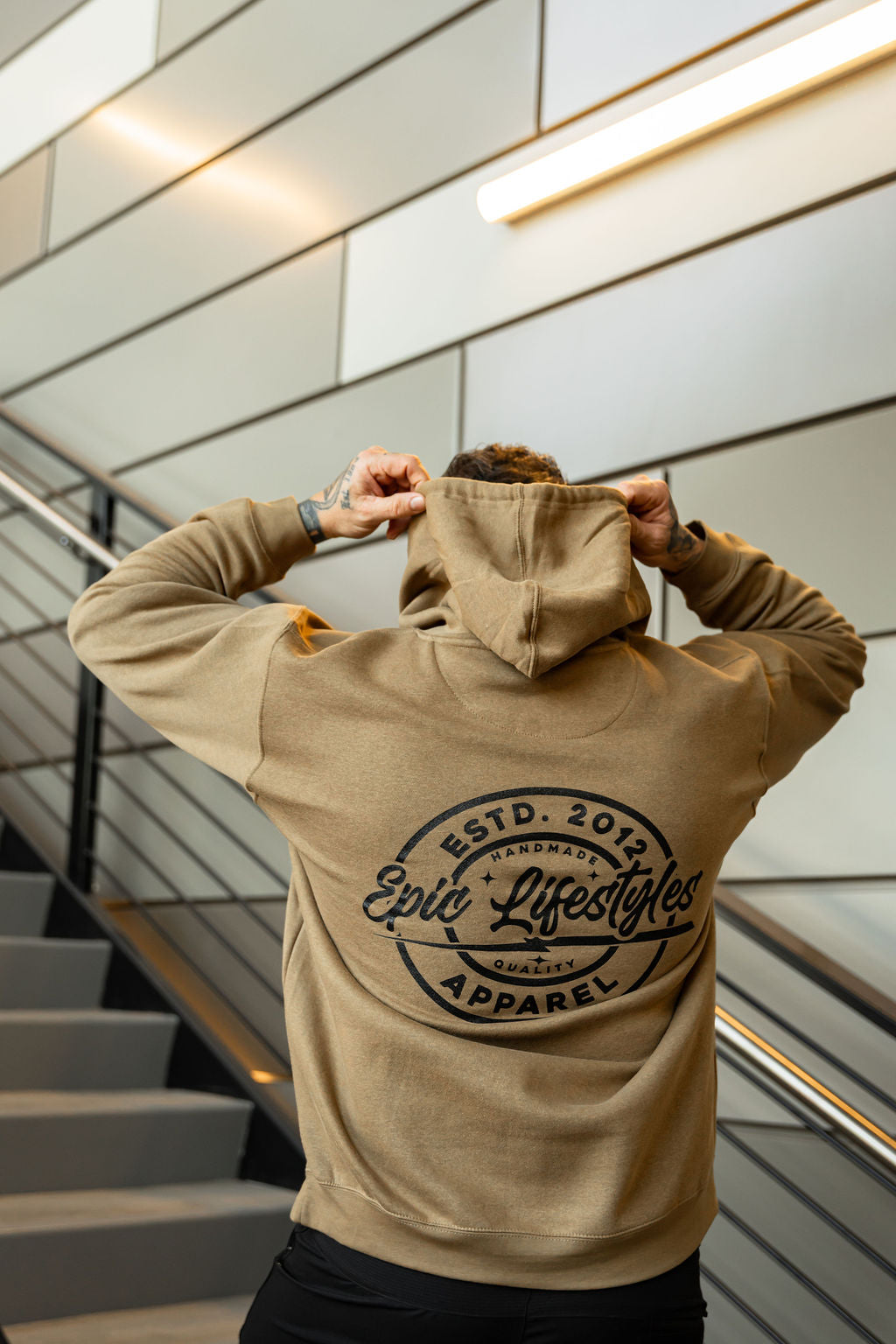 Epic lifestyle Coyote Brown New Pullover Hoodie
