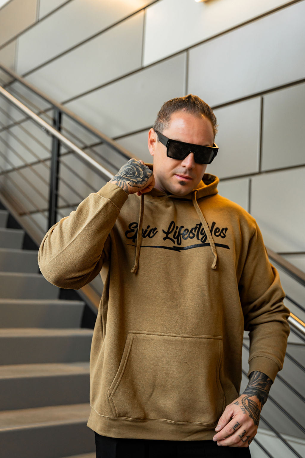 Epic lifestyle Coyote Brown New Pullover Hoodie