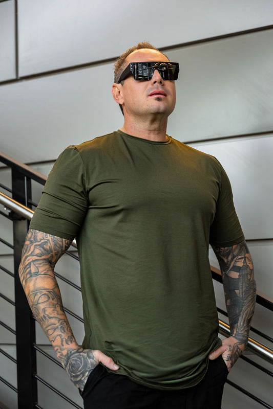 EPIC FIT MENS T-SHIRTS OLIVE GREEN
