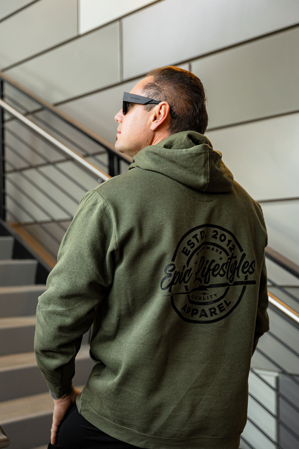 Epic lifestyle Olive Green New Pullover Hoodies