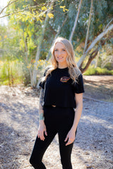 Epiclifestyles Black  cropped T-shirt