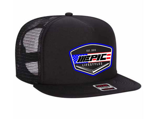 Epic Lifestyles  trucker hats Black