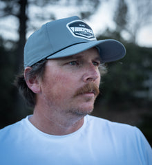 Epic Lifestyles Men's New Hat Rubber Patch Grey Hat