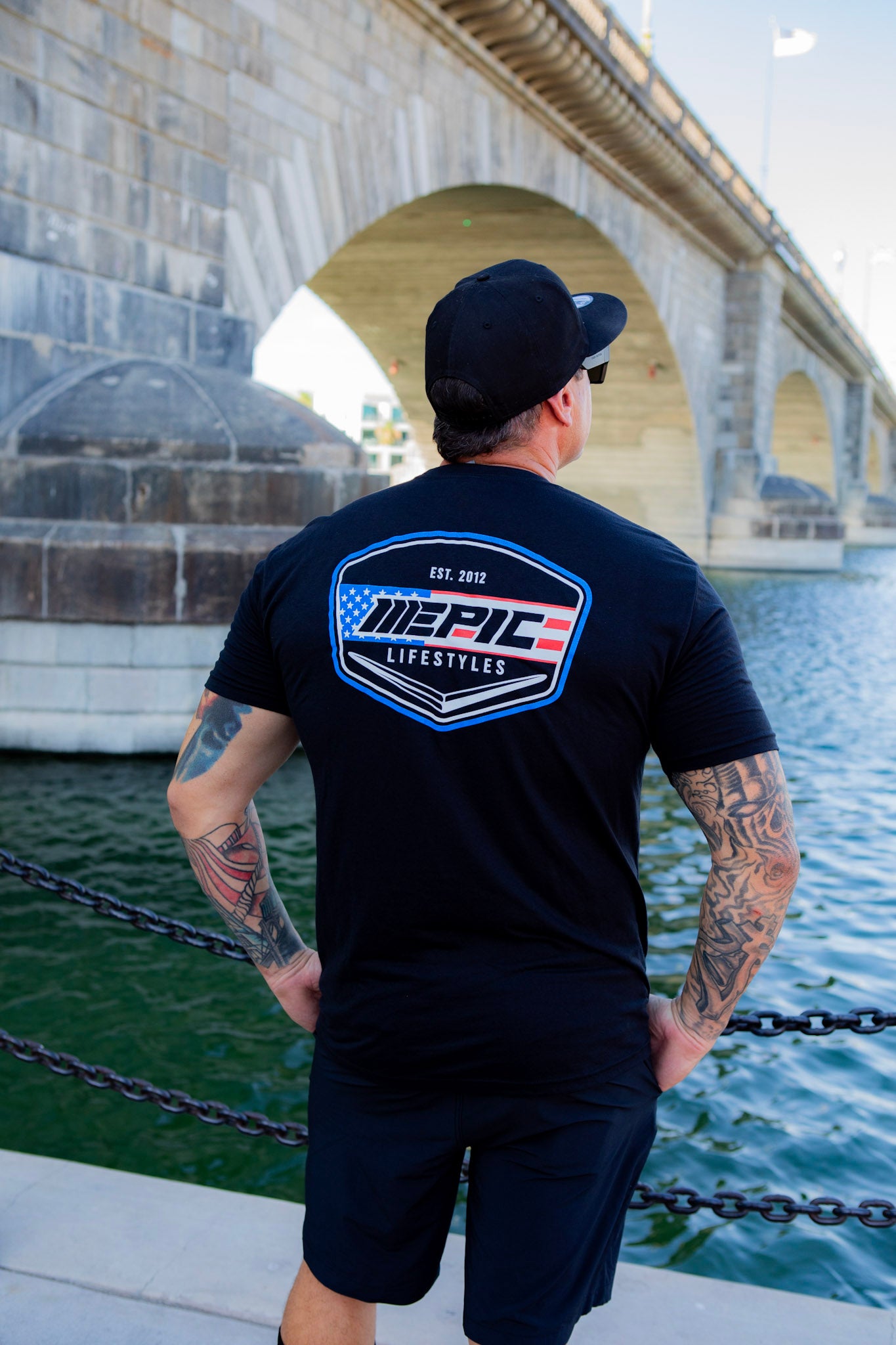 Epic lifestyle Unisex  T-shirt red white blue
