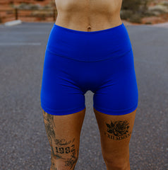 EPIC FIT WOMENS SHORTS ROYAL BLUE