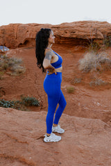 EPIC FIT WOMENS LEGGINGS ROYAL BLUE