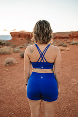 EPIC FIT WOMENS SPORTS BRA ROYAL BLUE